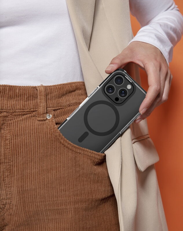 Cubenest Kryt na iPhone 16 Pro MagPro Strong Guard černý
