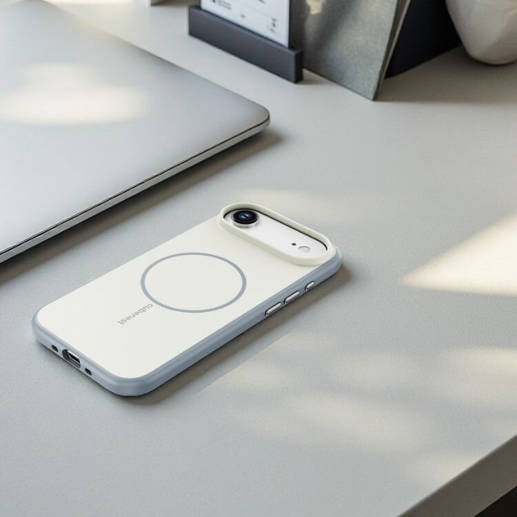 Cubenest Kryt na iPhone 17 Air s podporou MagSafe matný béžový