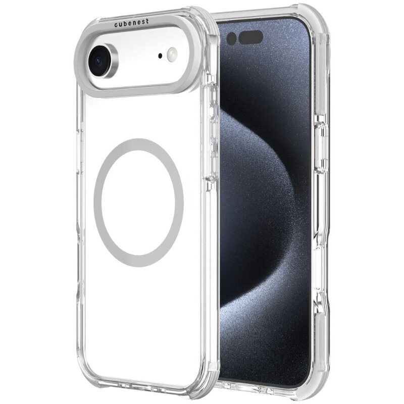 Cubenest Kryt na iPhone 17 Air MagPro Strong Guard bílý