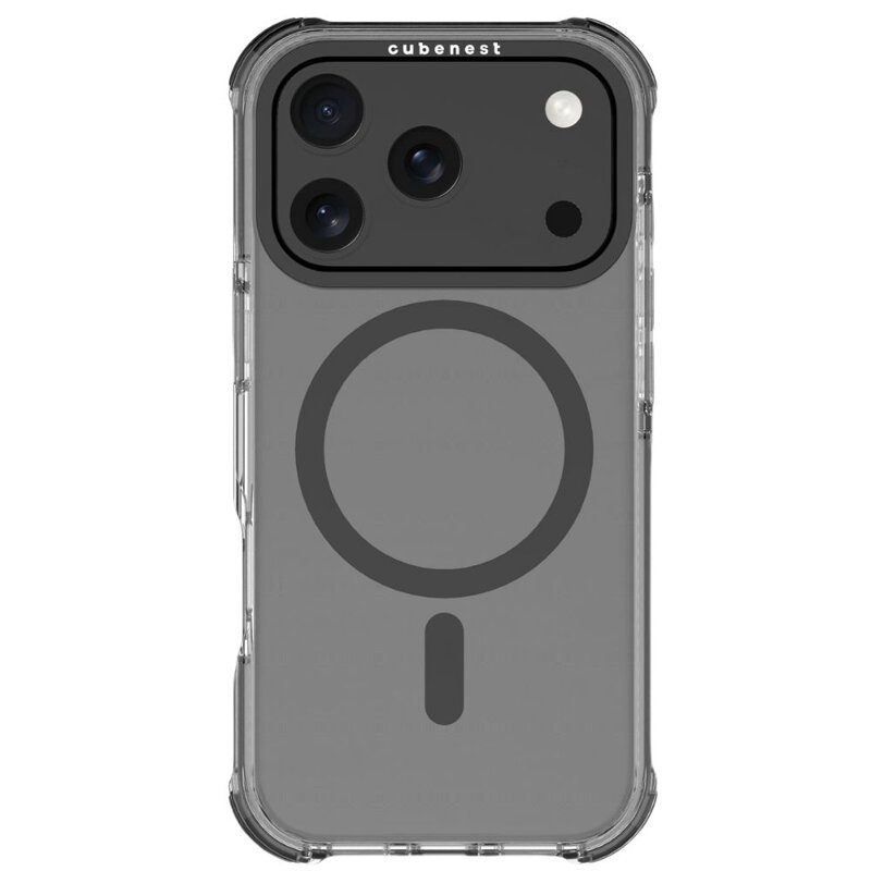 Cubenest Kryt na iPhone 17 Pro MagPro Strong Guard černý