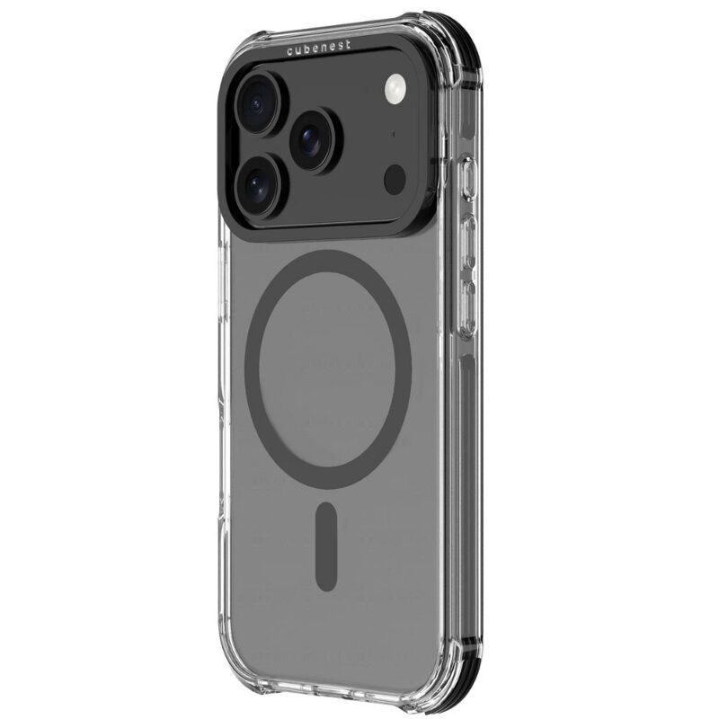 Cubenest Kryt na iPhone 17 Pro MagPro Strong Guard černý