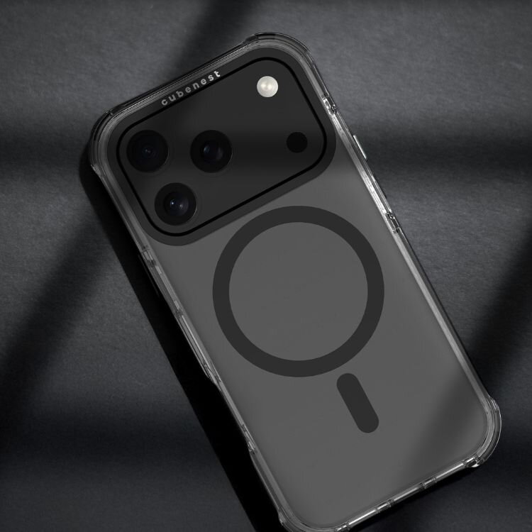 Cubenest Kryt na iPhone 17 Pro MagPro Strong Guard černý