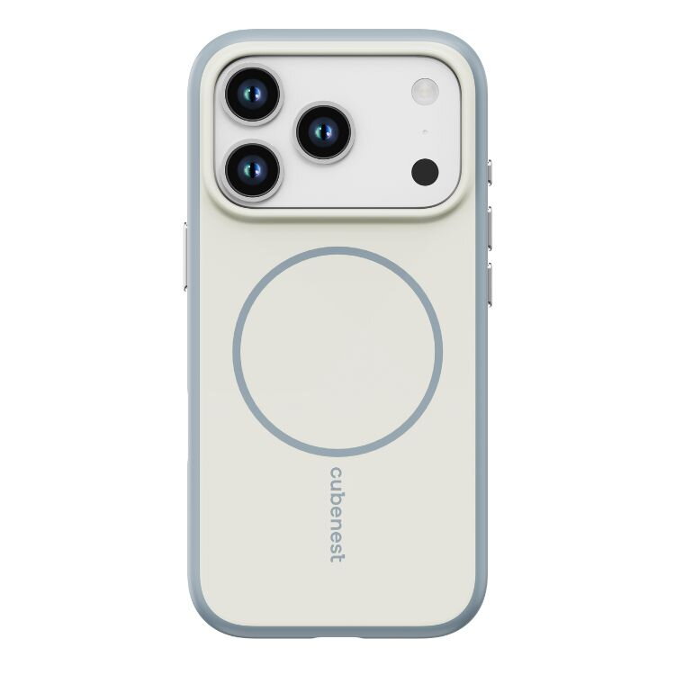 Cubenest Kryt na iPhone 17 Pro s podporou MagSafe matný béžový