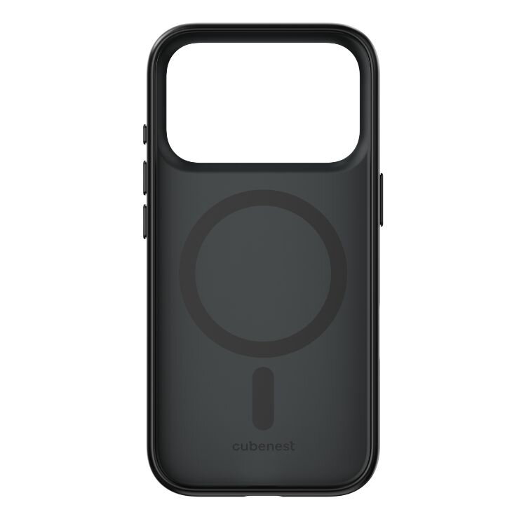Cubenest Kryt na iPhone 17 Pro s podporou MagSafe matný černý
