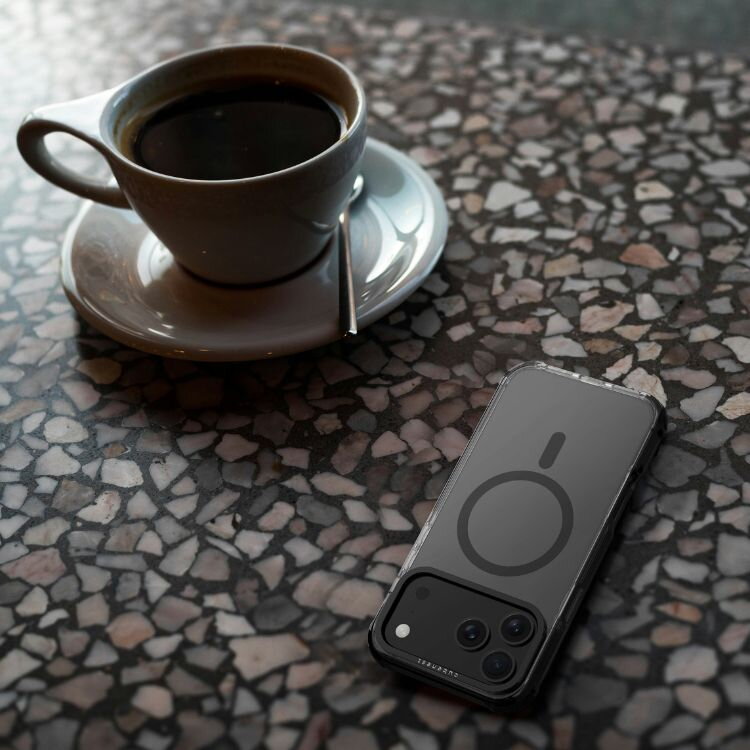 Cubenest Kryt na iPhone 17 Pro Max MagPro Strong Guard černý