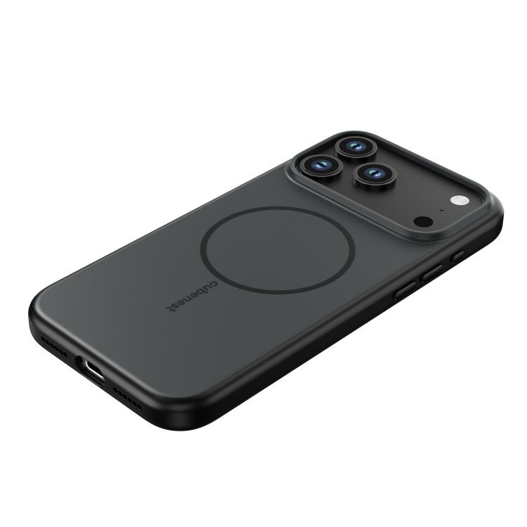 Cubenest Kryt na iPhone 17 Pro Max s podporou MagSafe matný černý