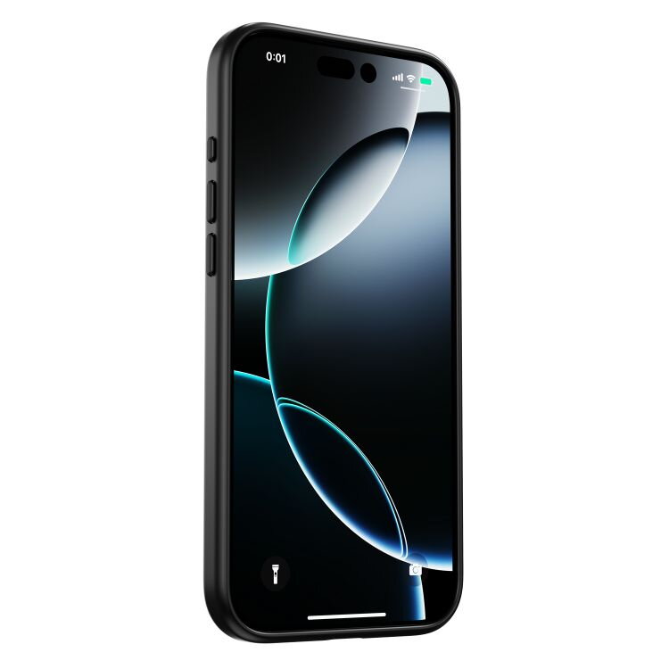 Cubenest Kryt na iPhone 17 Pro Max s podporou MagSafe matný černý