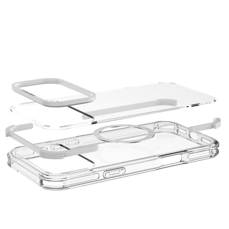 Cubenest Kryt na iPhone 17 Pro Max MagPro Strong Guard bílý