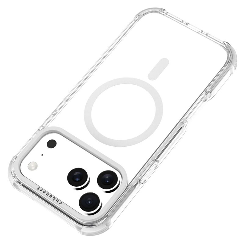 Cubenest Kryt na iPhone 17 Pro Max MagPro Strong Guard bílý