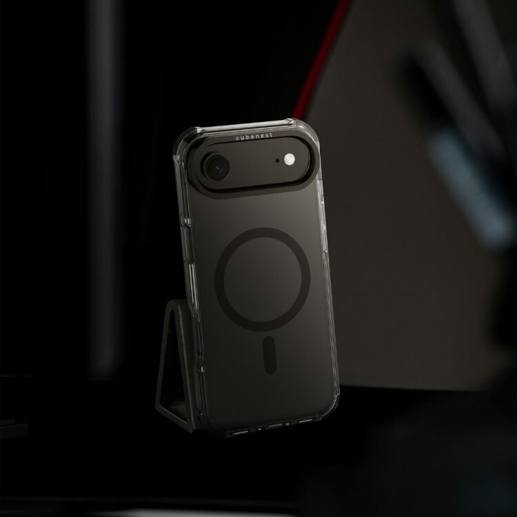 Cubenest Kryt na iPhone 17 Air MagPro Strong Guard černý