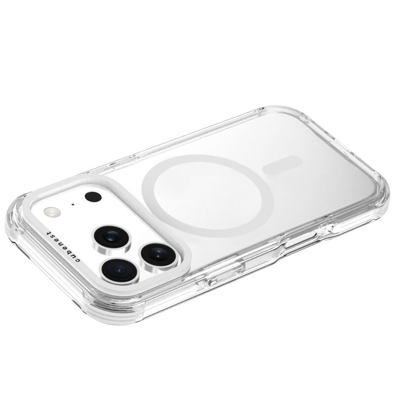 Cubenest Kryt na iPhone 17 Pro MagPro Strong Guard bílý