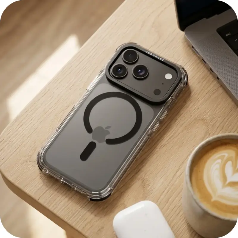 Cubenest MagSafe kryt na iPhone 18 Pro černý