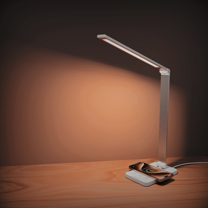 Cubenest Stolní LED lampička s bezdrátovým nabíjením LTW01C