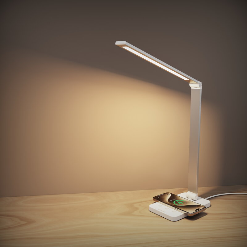 Cubenest Stolní LED lampička s bezdrátovým nabíjením LTW01C
