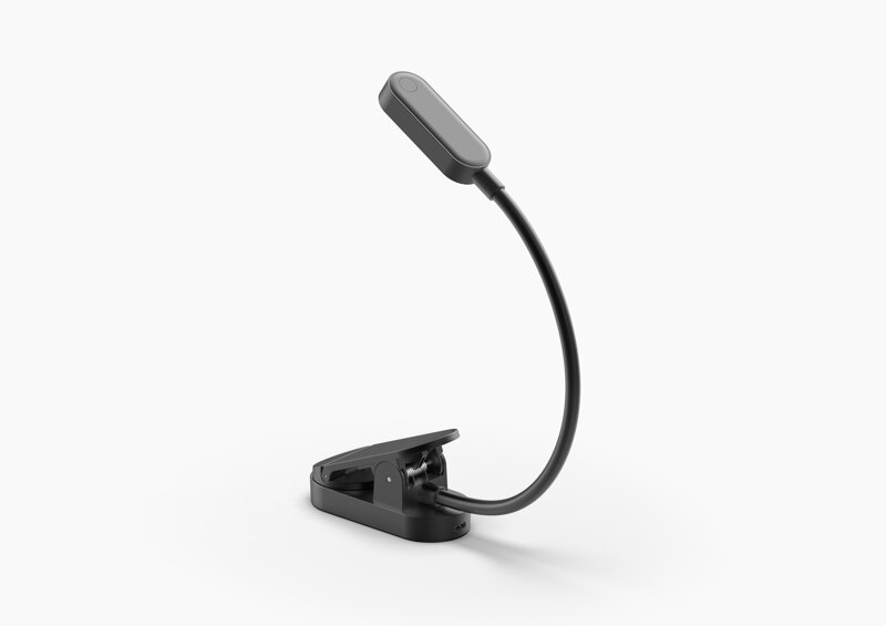 Cubenest LED lampička s klipem LTW02 černá