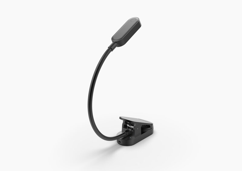 Cubenest LED lampička s klipem LTW02 černá