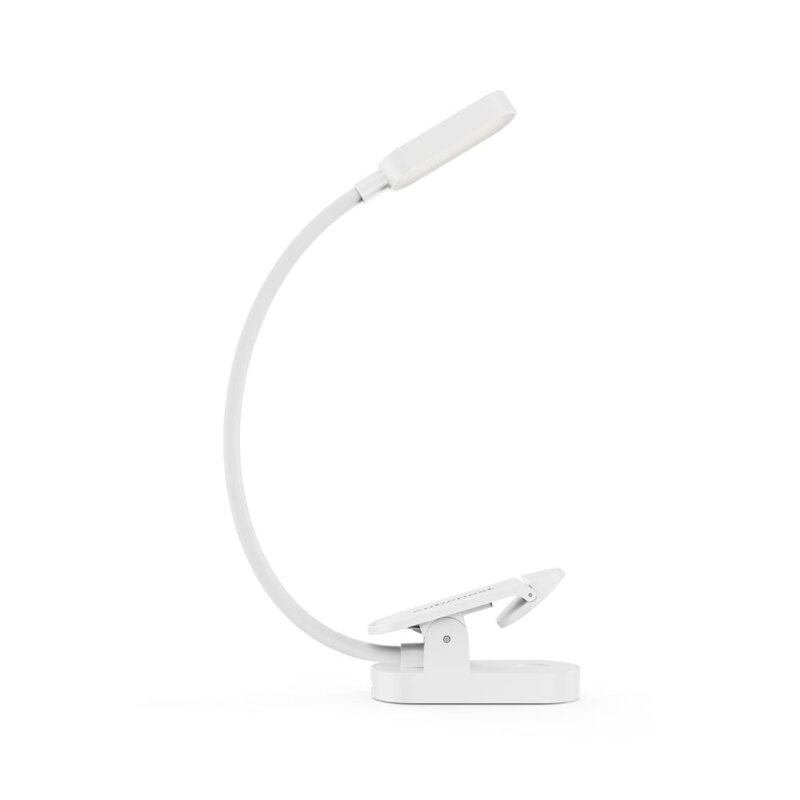 Cubenest LED lampička s klipem LTW02 bílá