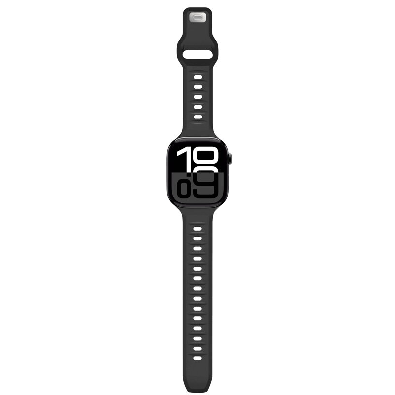 Cubenest Prémiový sportovní řemínek na Apple Watch černý