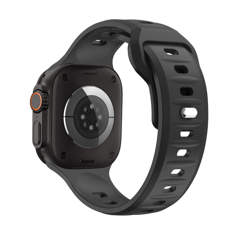 Cubenest Prémiový sportovní řemínek na Apple Watch černý