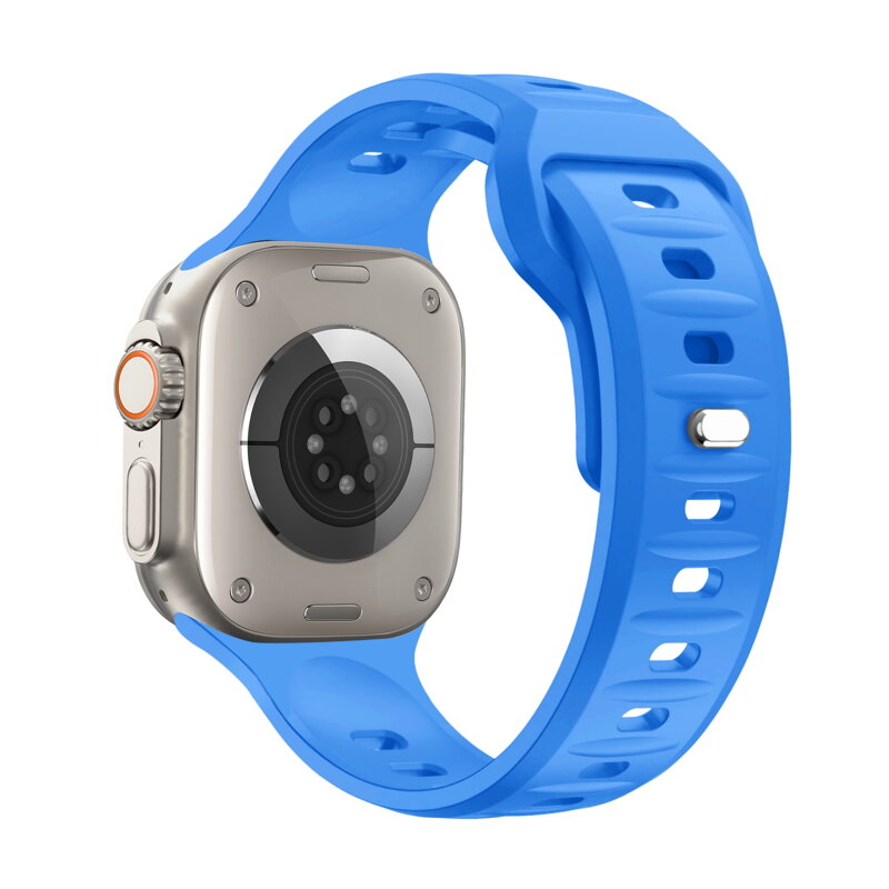 Cubenest Prémiový sportovní řemínek na Apple Watch modrý