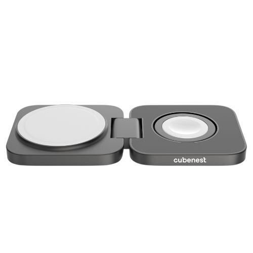 Cubenest 2v1 Skládací bezdrátová magnetická nabíječka S211