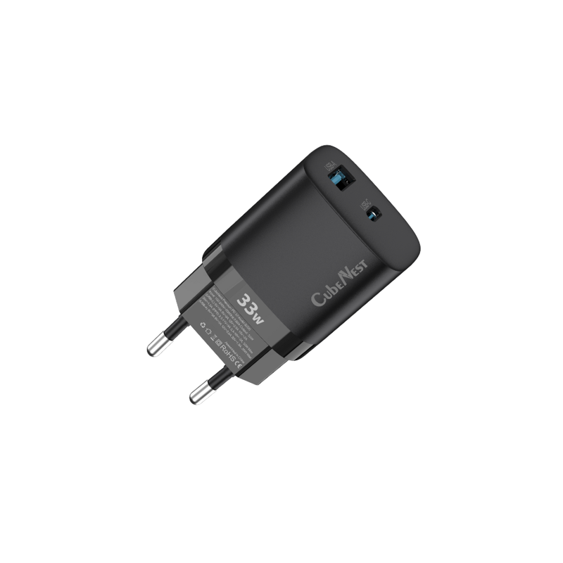 CubeNest PD Adaptér GaN 33W S2D0 CubeNest PD Adaptér GaN 33W S2D0
