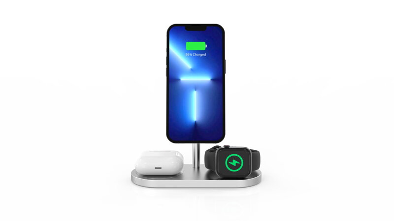 CubeNest 3v1 Bezdrátová magnetická nabíječka S313 Pro CubeNest 3v1 Bezdrátová magnetická nabíječka S313 Pro