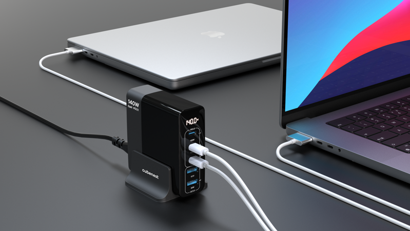 Cubenest PD GaN Adaptér 140W S5D0