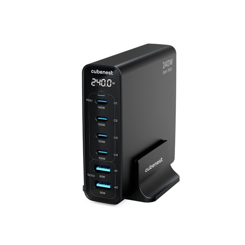 Cubenest PD GaN Adaptér 240W S6D0