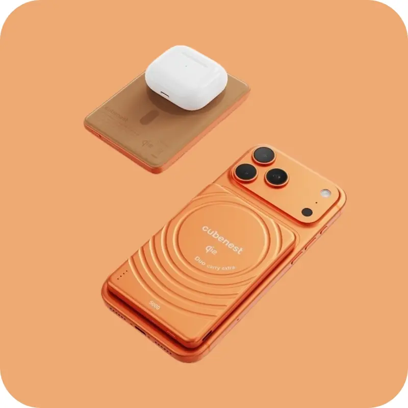 MagSafe powerbanka 5 000 mAh DualSlim