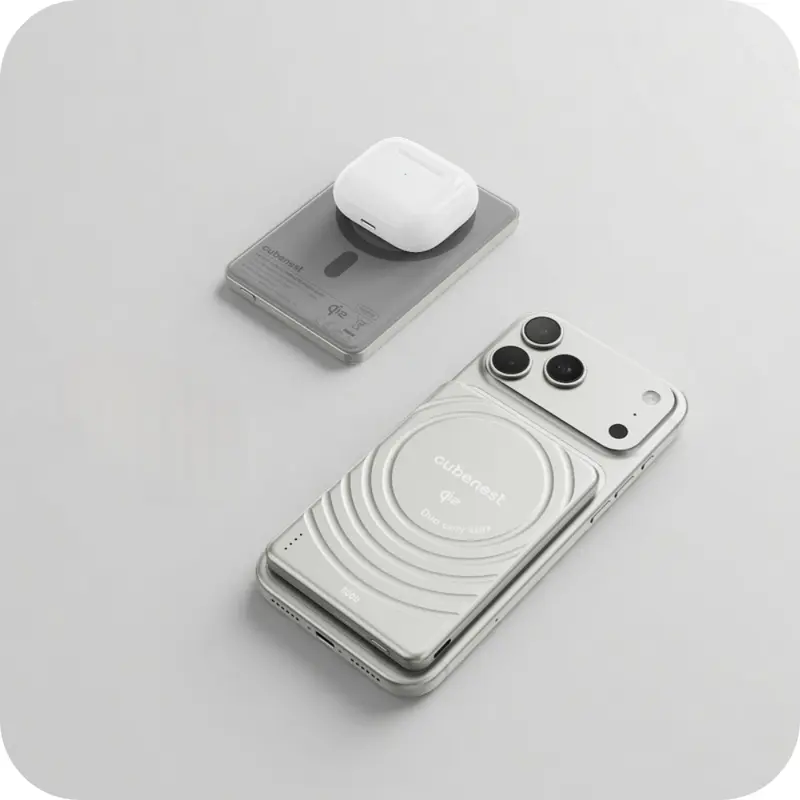 MagSafe powerbanka 5 000 mAh DualSlim