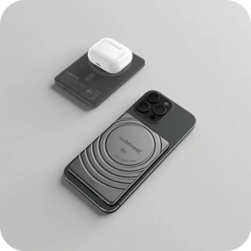 MagSafe powerbanka 5 000 mAh DualSlim