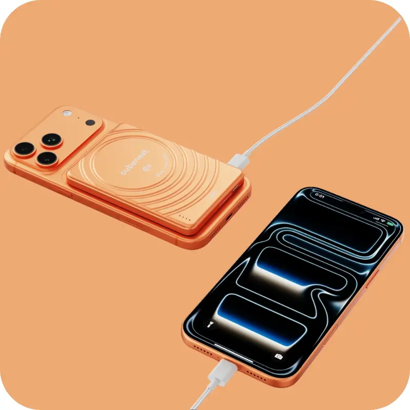 MagSafe powerbanka 5 000 mAh DualSlim