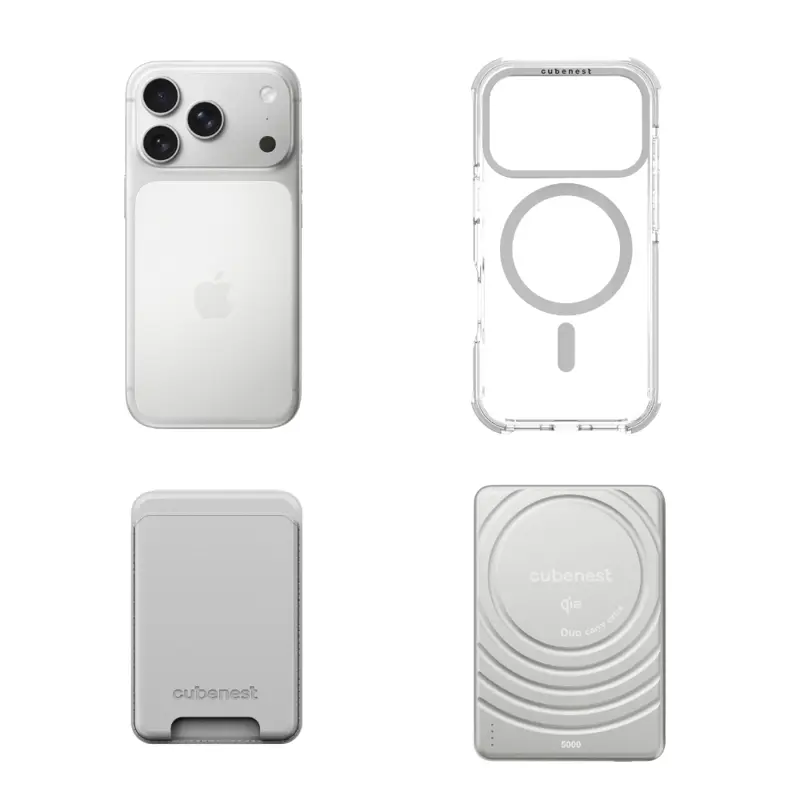 MagSafe powerbanka 5 000 mAh DualSlim