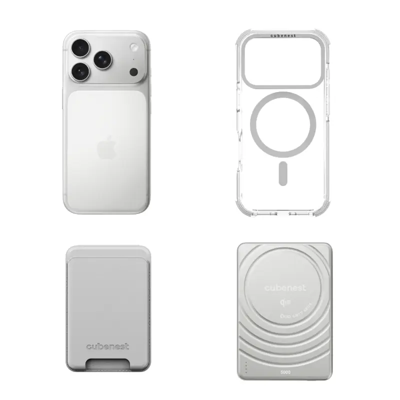 MagSafe powerbanka 5 000 mAh DualSlim