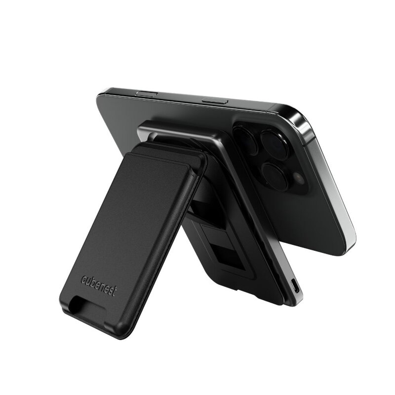 Cubenest Qi2 Magnetická bezdrátová powerbanka SlimDual 5000 mAh SQ1B3D černá