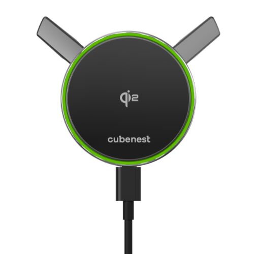 Cubenest Qi2 Magnetická bezdrátová nabíječka do auta SQ1C0