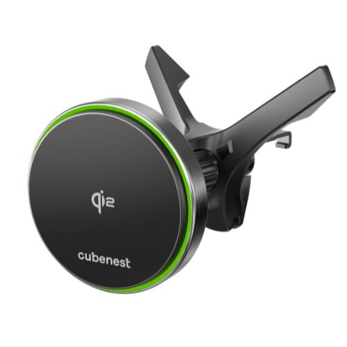Cubenest Qi2 Magnetická bezdrátová nabíječka do auta SQ1C0