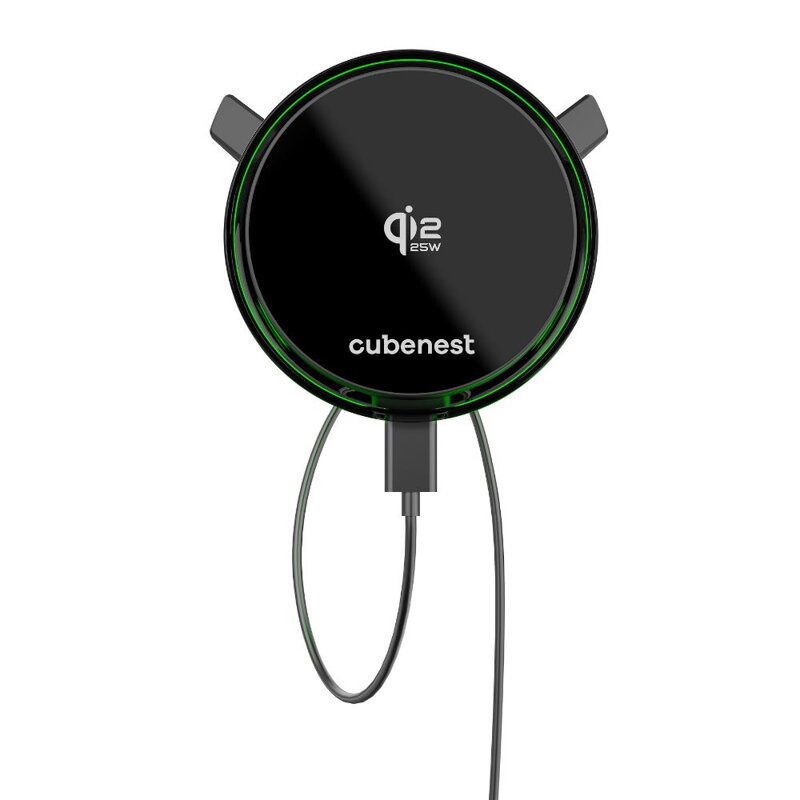 Cubenest Qi2.2 Chladící magnetická bezdrátová nabíječka do auta SQ1C3