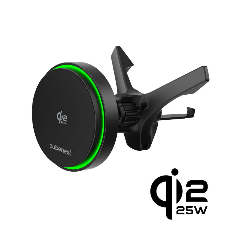 Cubenest Qi2.2 Magnetická bezdrátová nabíječka do auta SQ1C4