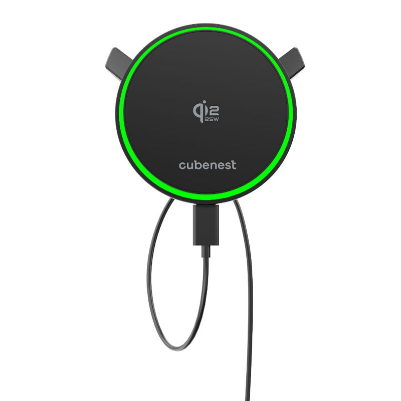 Cubenest Qi2.2 Magnetická bezdrátová nabíječka do auta SQ1C4