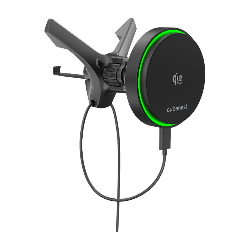 Cubenest Qi2.2 Magnetická bezdrátová nabíječka do auta SQ1C4