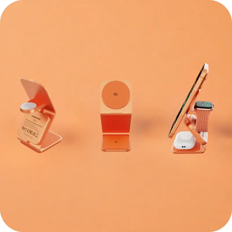 Qi2.2 MagSafe nabíječka 3v1