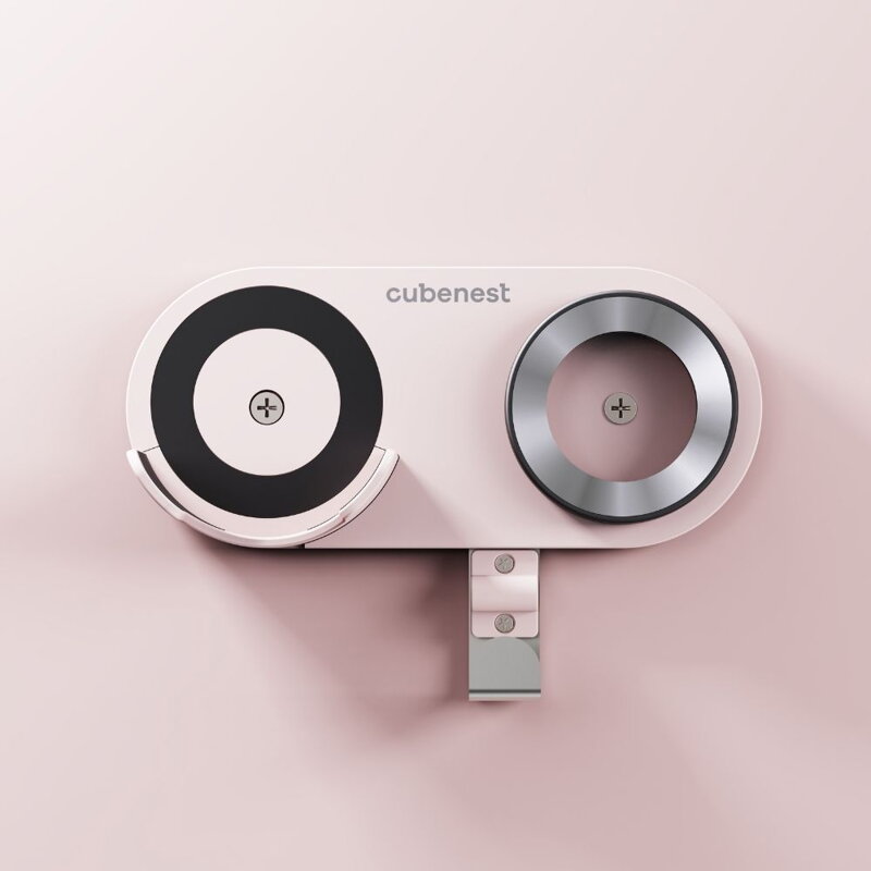 Cubenest Magnetický držák na fén SwiftDry SDHD01 rúžový