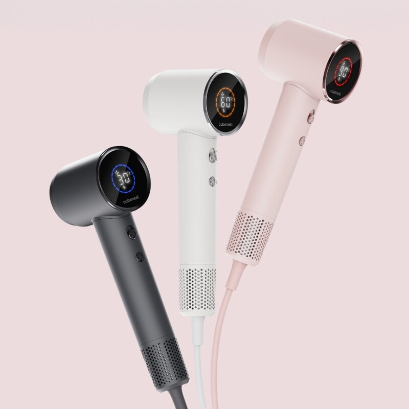 Cubenest Fén na vlasy SwiftDry SDHD01 růžový 