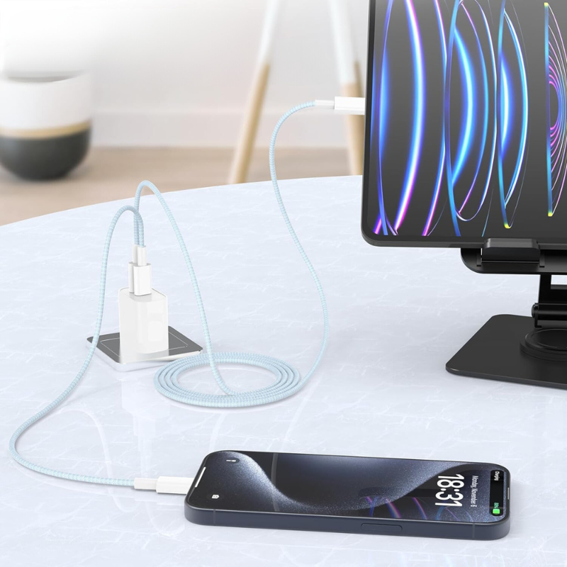 Cubenest USB-C/USB-C kabel 60W 1m 4ks