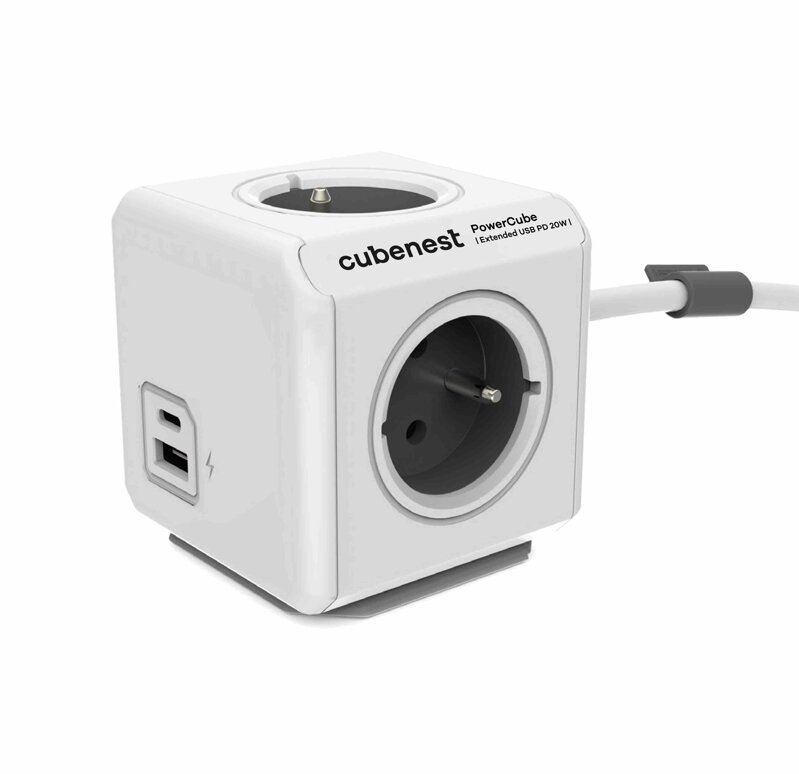 Cubenest PowerCube Extended USB A+C PD 20 W